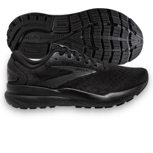 Brooks Other - Brooks Ghost 16 Black Ebony Mens Running Shoes Medium/Wide 110418 1D 020 NEW